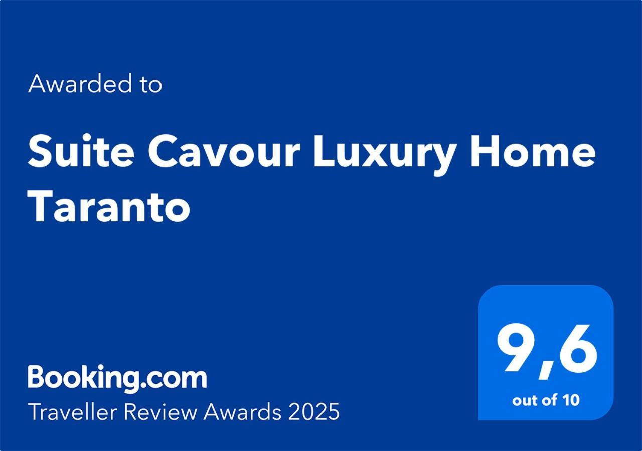 Suite Cavour Luxury Home Таранто Экстерьер фото